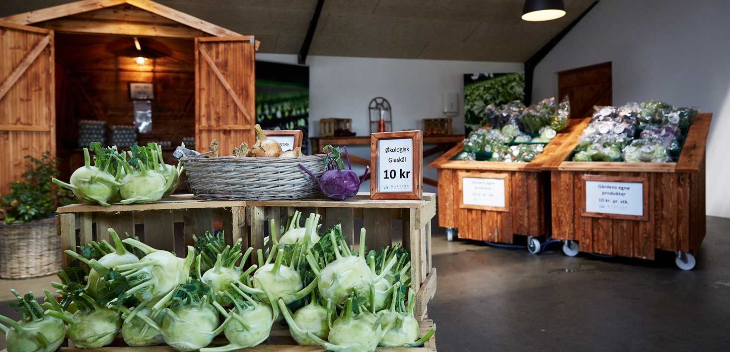 Farm shop at Axel Maansson A/S