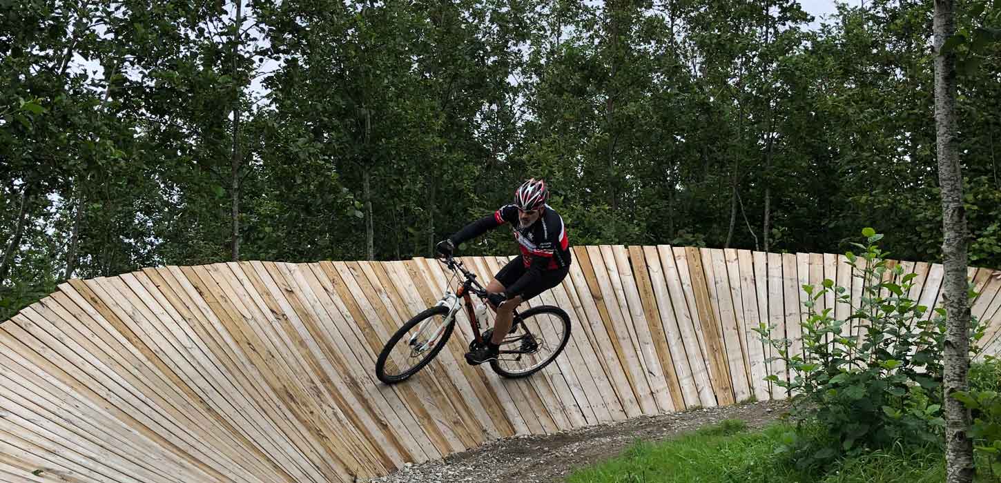 Mountainbike i Lind