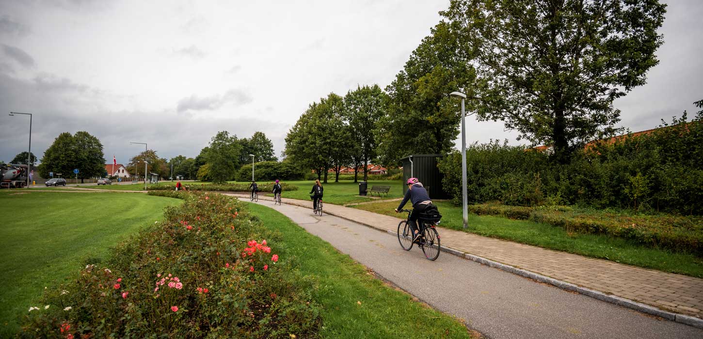 Cycling route 107 in Ikast