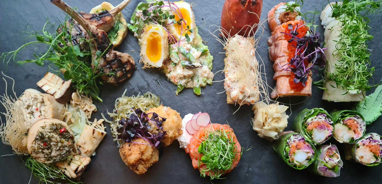 Påskemenu på Yutaka