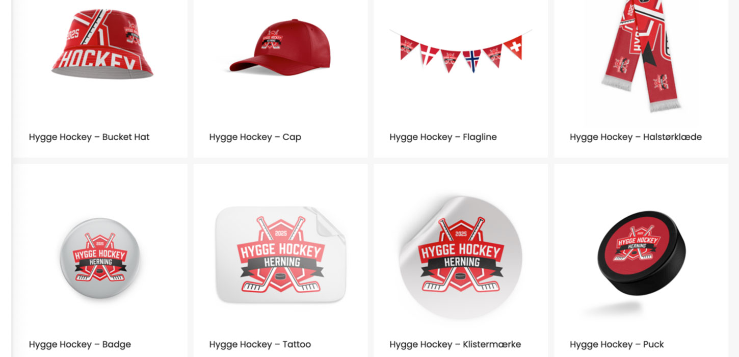 Merchandise VM Ishockey Hygge Hockey Herning