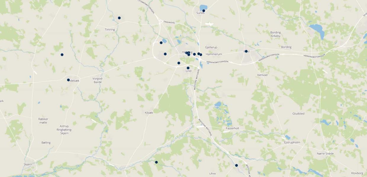 15-30 min - Hoteller ved Herning