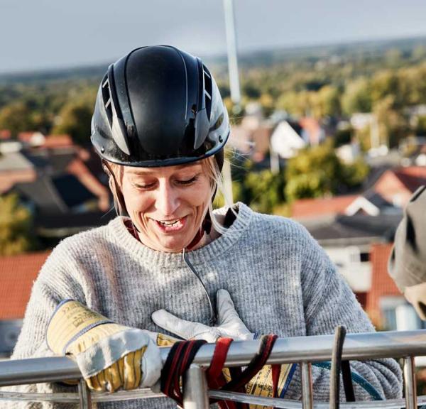 Abseil Ikast Vandtårn