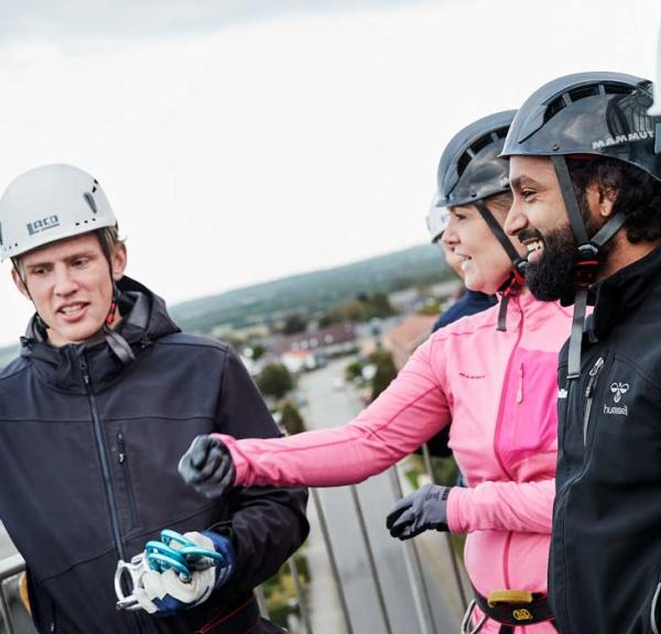 Abseil Ikast Vandtårn