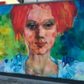 Gable painting Brande