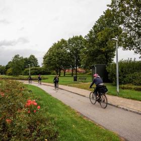 Cycling route 107 in Ikast